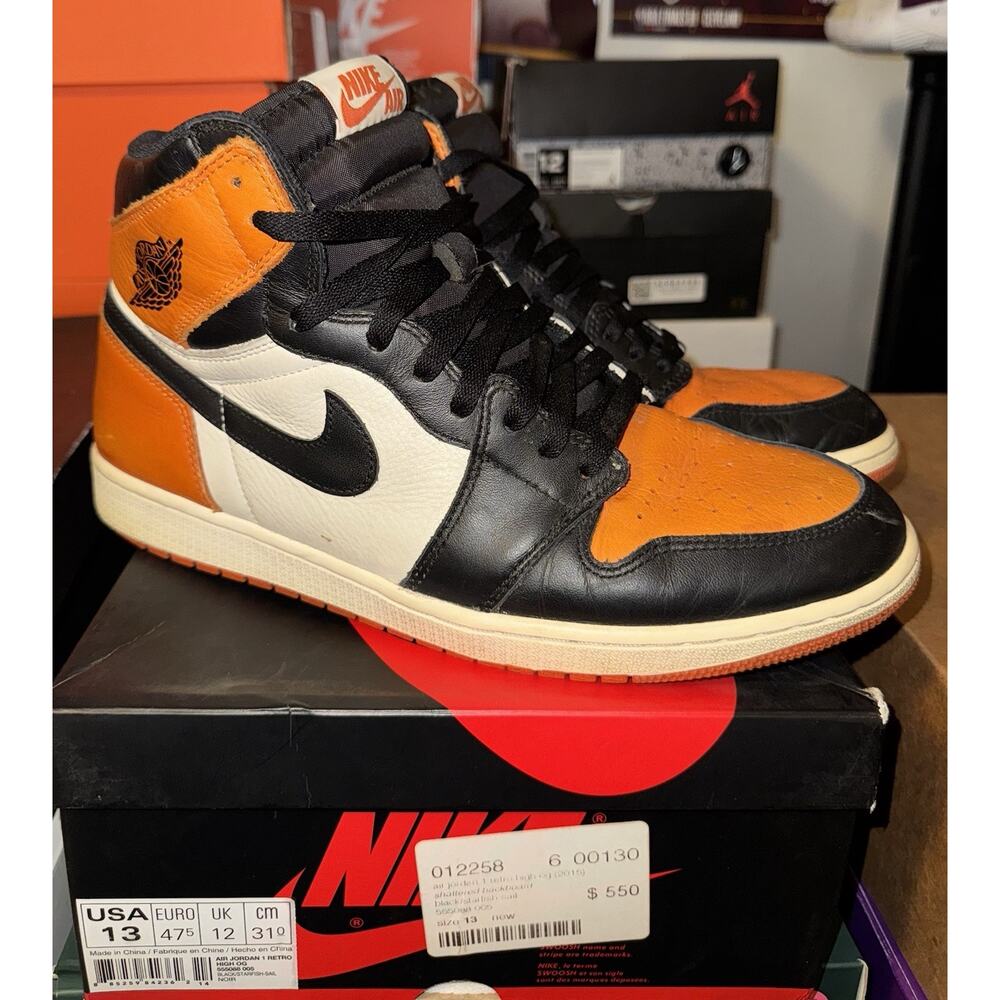 Air Jordan 1 Retro High OG Shattered Backboard 1.0 2015 Men’s 13
